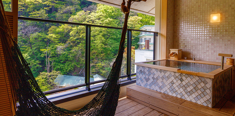 露天風呂付デラックスキングダブル