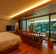 露天風呂付デラックスキングダブル